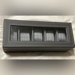 Gray Display Watch Box